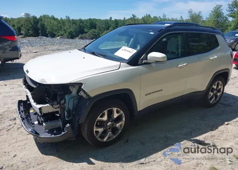 2018 Jeep Compass Limited 4X4 из США, поврежденный, VIN 3C4NJDCB5JT114426